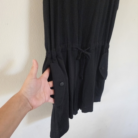 rag & bone lyocell/ silk combo sleeveless romper size 2 - Picture 5 of 7